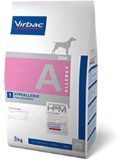 Virbac HPM A1 Hypoallergy . Hundefoder mod foderallergi/foderintolerance. 3 kg